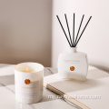 ဇိမ်ခံလက်ဆောင် Box 100Ml Reed Diffuser 200g ဖယောင်းတိုင်